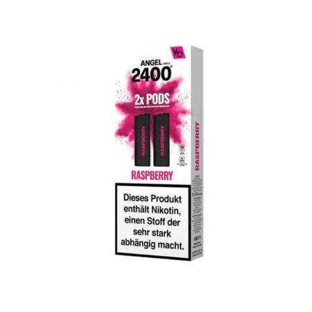 Angel 2400 Raspberry Prefilled Pod 20mg 2x2ml