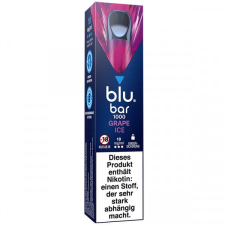 blu bar Grape Ice E-Zigarette 18mg
