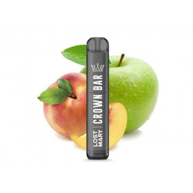 Crown Bar by AL Fakher x Lost Mary - Peach Green Apple e-Shisha 20mg