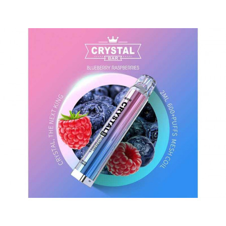 Crystal Bar Blueberry Raspberrie E-Shisha 20mg