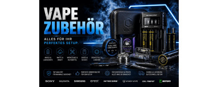Vape Zubehör kaufen – Zubehör für E-Zigaretten