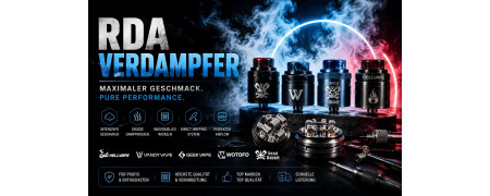 RDA Verdampfer kaufen – Tröpfler für maximale Performance