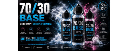 70/30 Base – VG/PG Basen entdecken