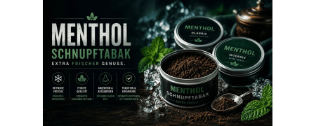 Menthol Schnupftabak – Sorten & Marken entdecken