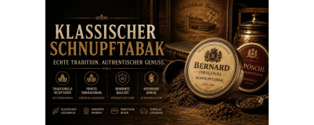 Klassischer Schnupftabak – Sorten & Marken