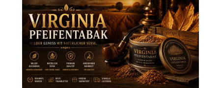 Virginia Pfeifentabak – Milde Mischungen entdecken