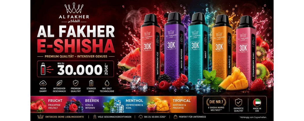 Al Fakher E-Shisha – Vielfalt & Infos