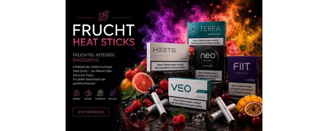 Frucht Heat Sticks kaufen – fruchtige Varianten
