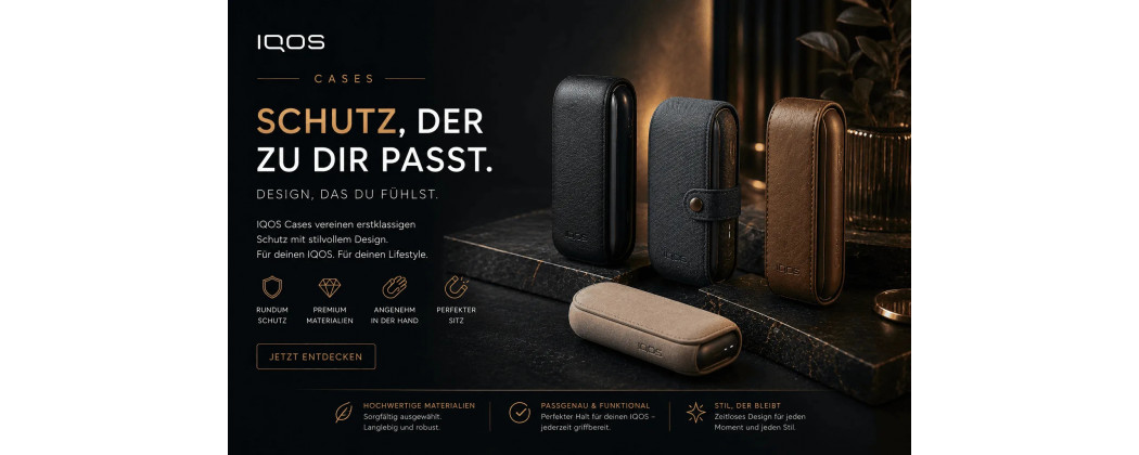 IQOS Cases kaufen – Hüllen & Taschen