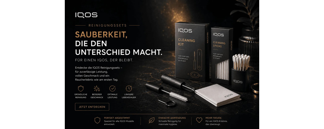IQOS Reinigungssets kaufen – Pflege Zubehör