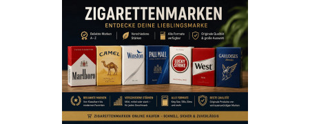 Zigarettenmarken entdecken – Beliebte Marken A–Z