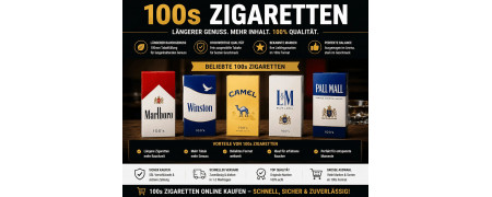 100s Zigaretten online kaufen – Extra langer Rauch