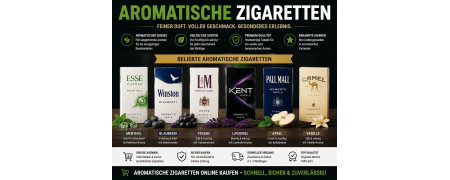 Aromatische Zigaretten online kaufen – Frucht & Aroma