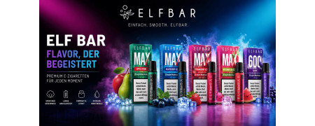 ELFBAR Vapes, ELFA & Elfliq | Tabak-Market