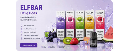 Elfbar Elfliq Pods kaufen – Prefilled Pods & Akku