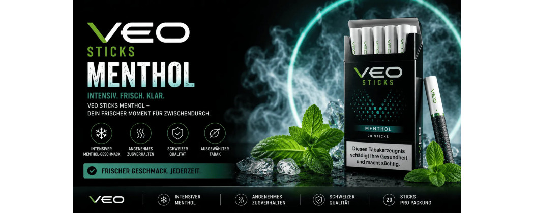 VEO Sticks Menthol entdecken