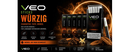 Würzige VEO Sticks entdecken