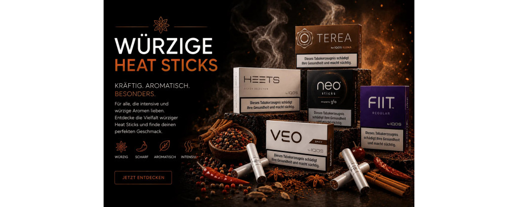 Würzige Heat Sticks kaufen – kräftige Varianten
