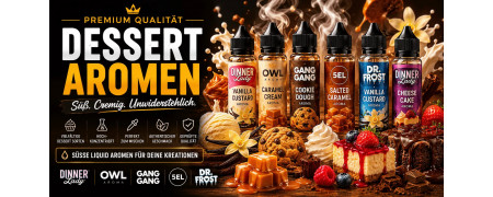 Dessert Aromen kaufen | Süße Liquid Aromen online