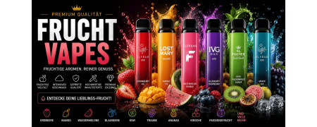 Frucht Vapes kaufen | Fruchtige Vape Geschmäcker
