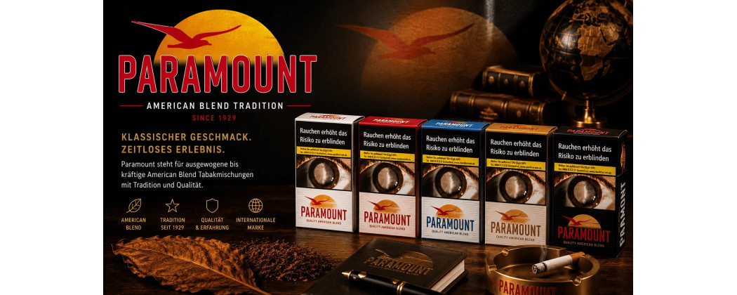 Paramount Zigaretten – American Blend entdecken