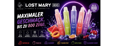 Lost Mary 800 kaufen – Einweg Vape mit 800 Zügen
