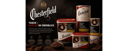 Chesterfield Tabak – Sorten & Varianten entdecken