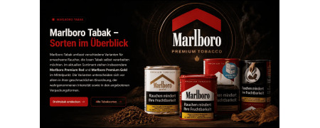 Marlboro Tabak – Premium Red & Gold entdecken