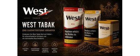 West Tabak kaufen – Red und Yellow vergleichen