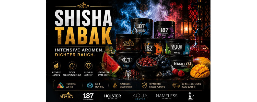 Shisha Tabak – Beliebte Sorten entdecken