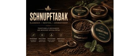 Schnupftabak kaufen – Sorten & Marken im Überblick