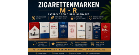 Zigarettenmarken M–R online kaufen – Beliebte Marken