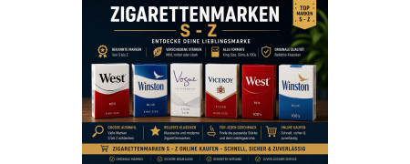 Zigarettenmarken S–Z online kaufen – Top Marken entdecken