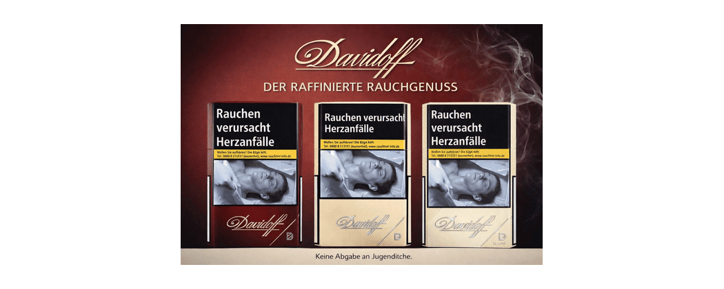 Davidoff Zigaretten – Luxus, Geschmack und Stil