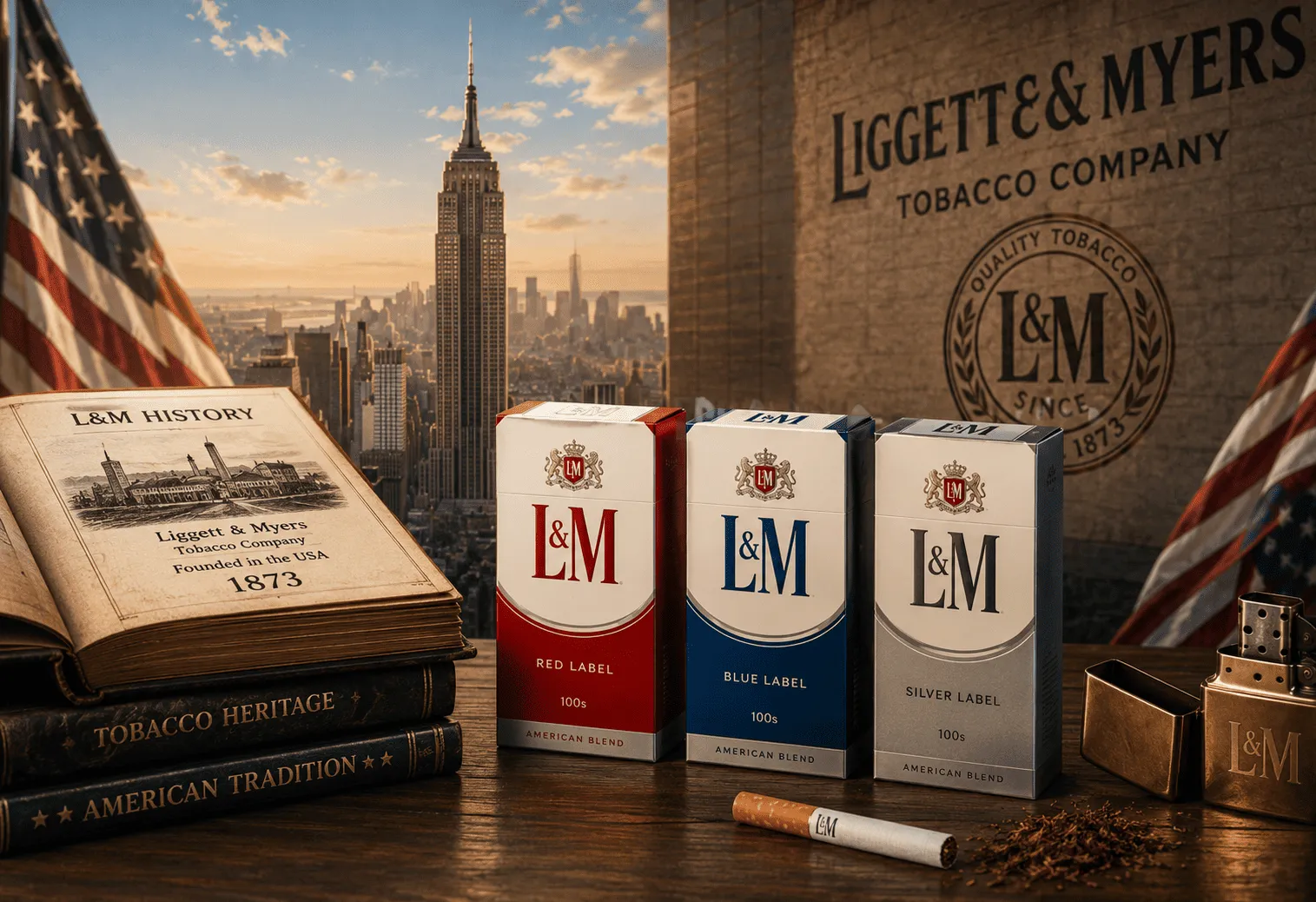 L&M amerikanische Markentradition