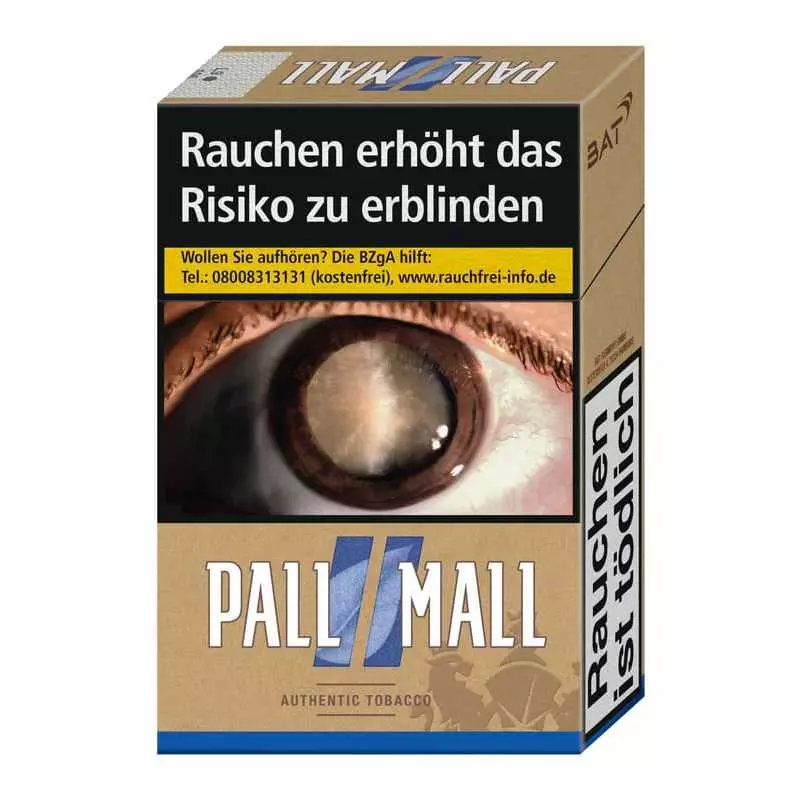 Pall Mall Authentic Blue Zigaretten