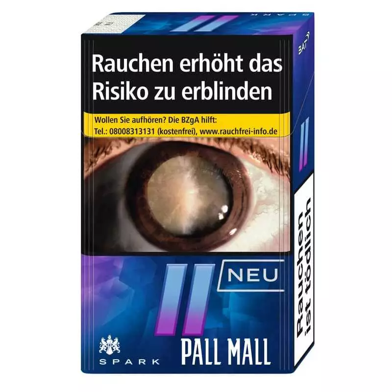 Pall Mall Spark Zigaretten