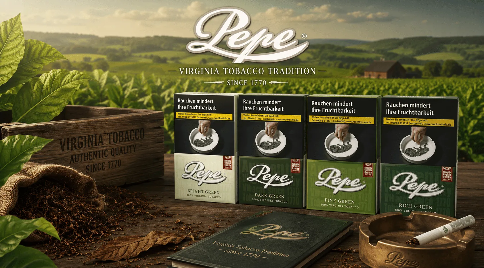 Pepe Virginia Tobacco Tradition