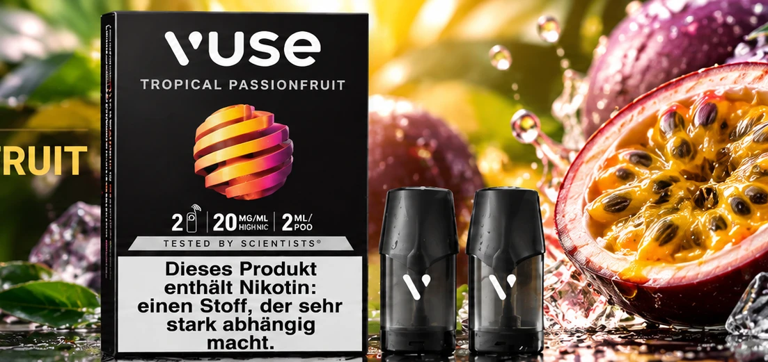 Tropische Passionsfrucht Vuse