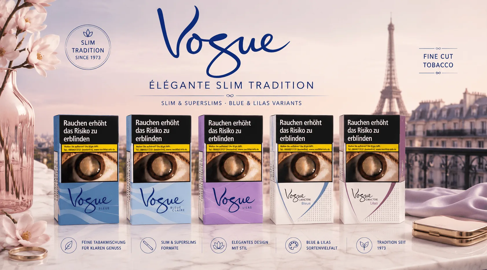 Vogue Elegante Slim Tradition