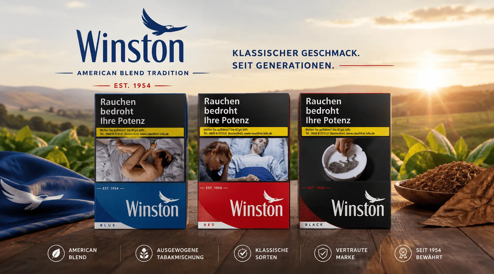 Winston American Blend Tradition