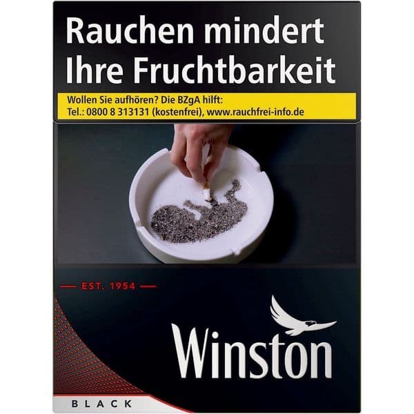 Winston Black Zigaretten