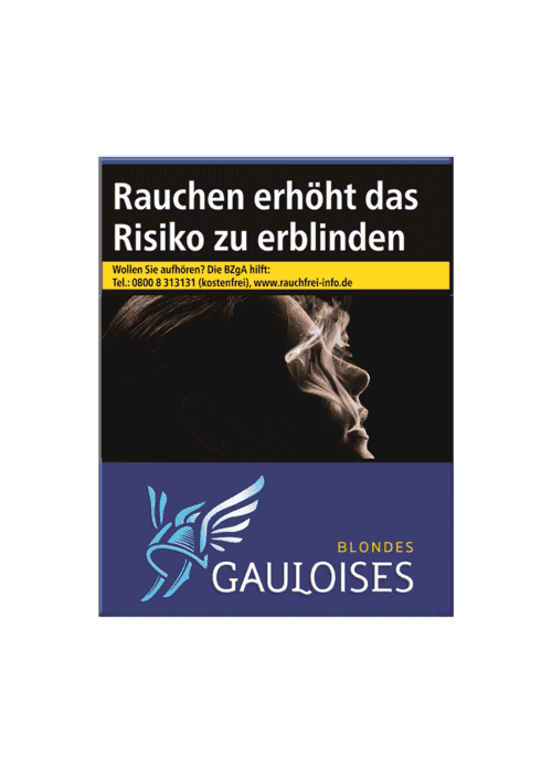 Gauloises Blondes Blau