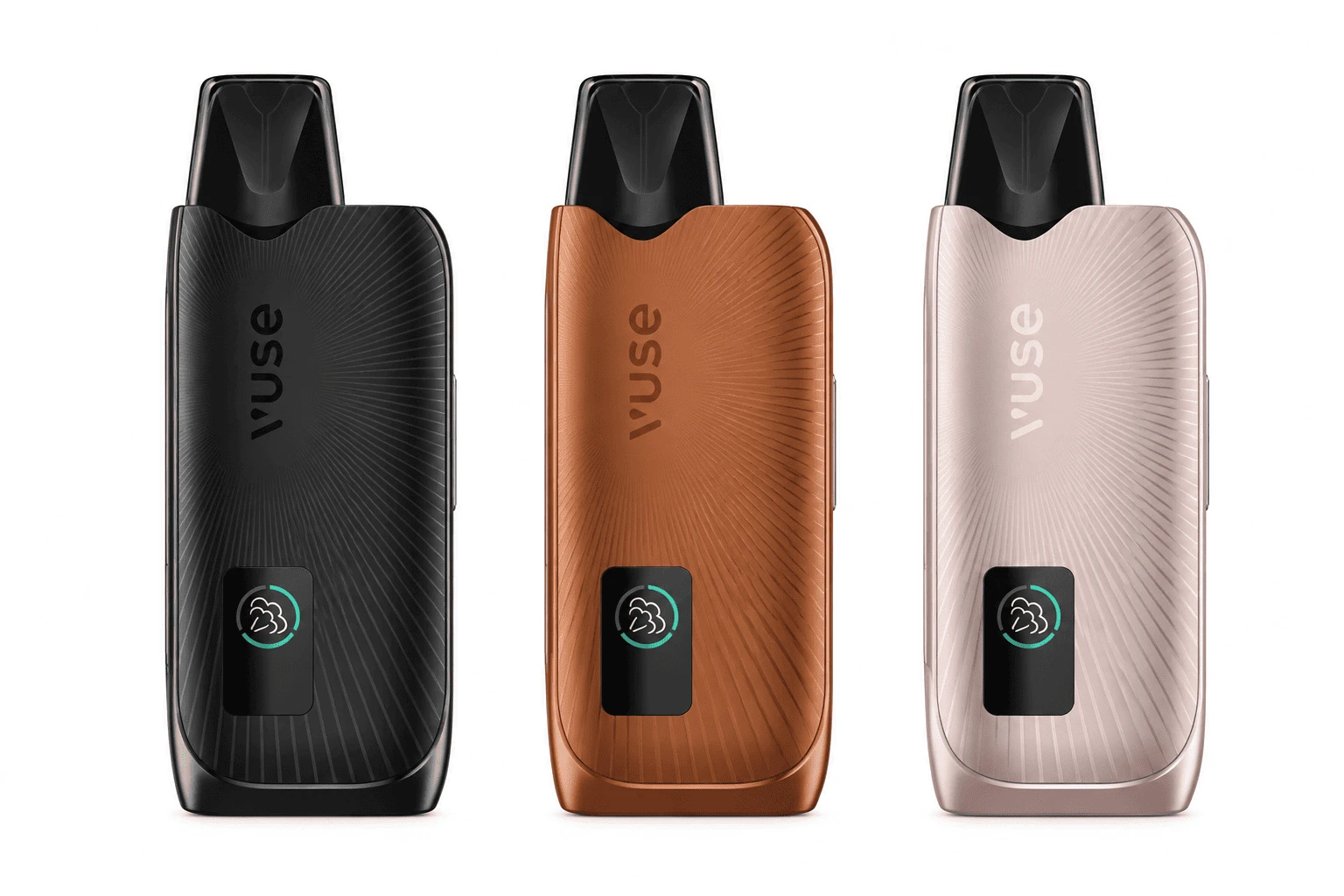 Vuse Ultra Device Kit in Charcoal, Copper und Pearl Rose