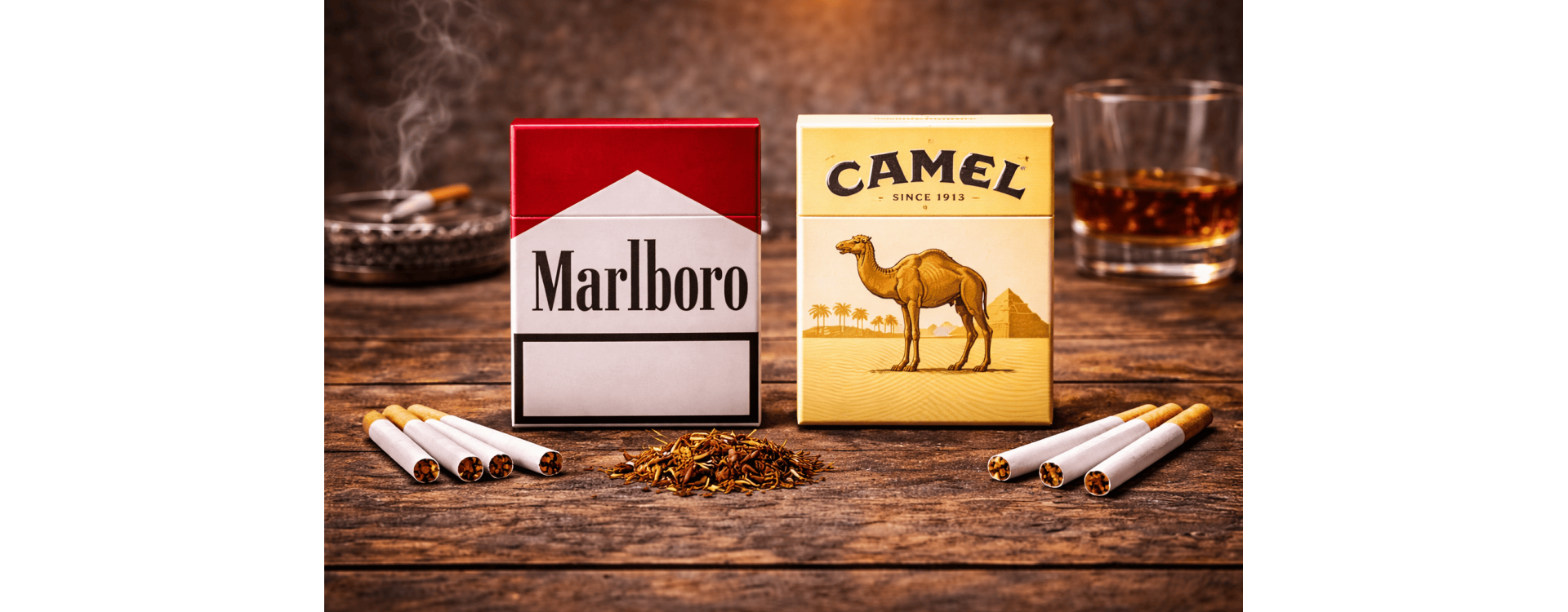 Marlboro oder Camel – Welche Zigaretten sind besser?