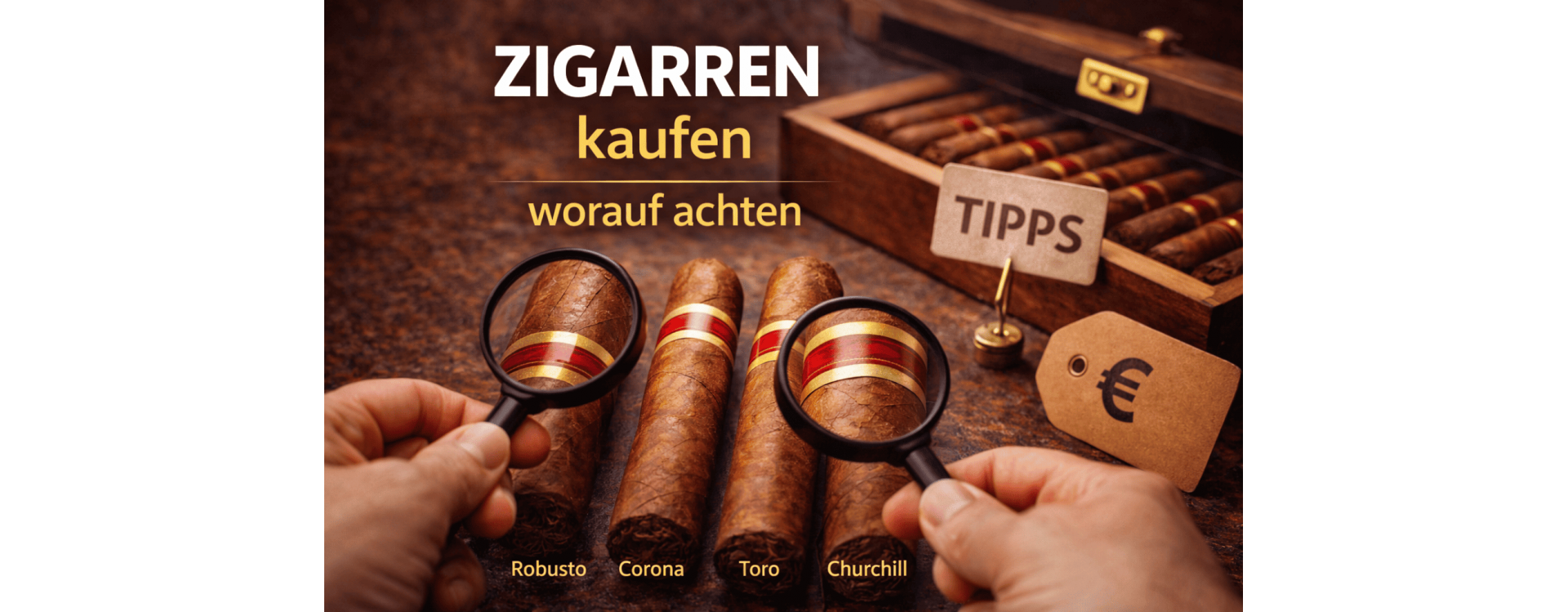 Zigarren kaufen – Worauf Anfänger wirklich achten sollten