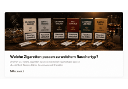 Zigaretten Kaufberatung