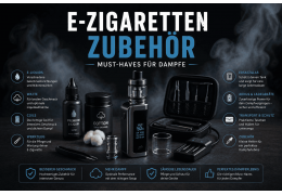 E-Zigaretten Zubehör – Must-Haves für Dampfe