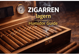 Zigarren richtig lagern – Humidor Guide für perfekten Geschmack