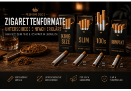 Guide zu Zigarettenformaten – Unterschiede einfach erklärt